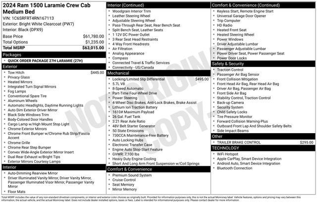 2024 RAM 1500 Laramie