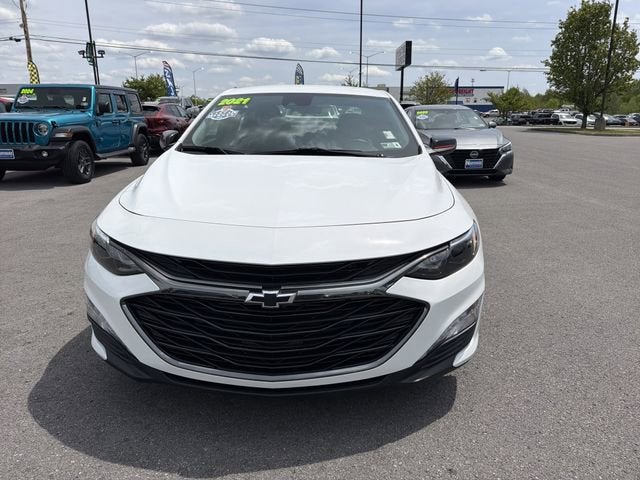 Used 2021 Chevrolet Malibu 1LT with VIN 1G1ZD5ST7MF055959 for sale in Summersville, WV