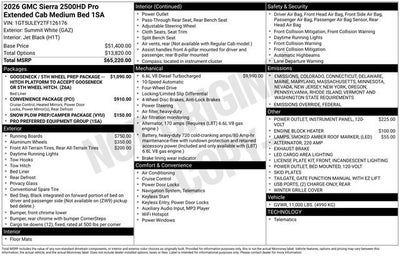 2026 GMC Sierra 2500 HD Pro