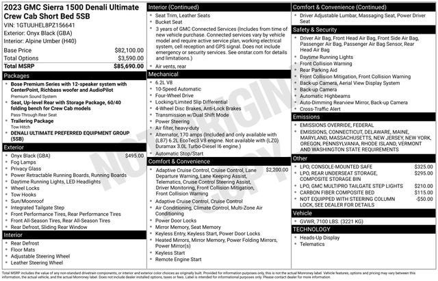 2023 GMC Sierra 1500 Denali Ultimate