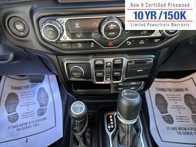 2020 Jeep Gladiator Overland 4X4