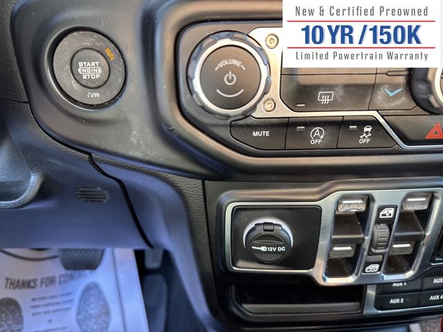 2020 Jeep Gladiator Overland 4X4