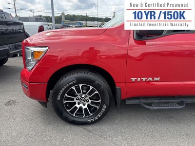2021 Nissan Titan Crew Cab SV 4x4