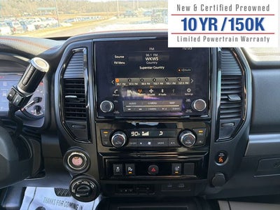 2020 Nissan Titan Crew Cab PRO-4X 4x4