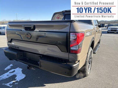 2020 Nissan Titan Crew Cab PRO-4X 4x4
