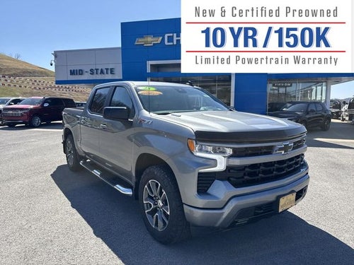 2025 Chevrolet Silverado 1500 4WD Crew Cab Short Bed RST